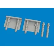 F4F-4 gun barrels PRINT ACADEMY, 1/48 - Eduard Accessories 6481092