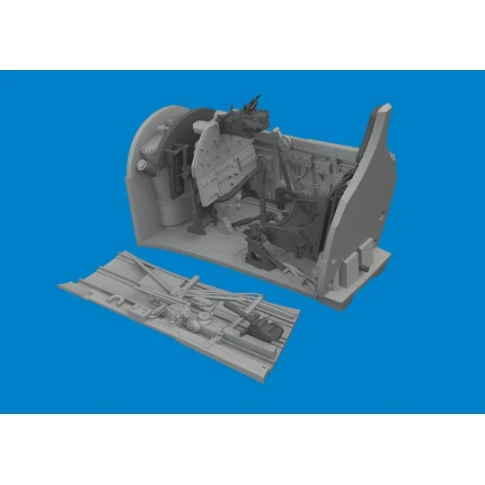 P-40E cockpit PRINT EDUARD, 1/48 - Eduard Accessories 6481096