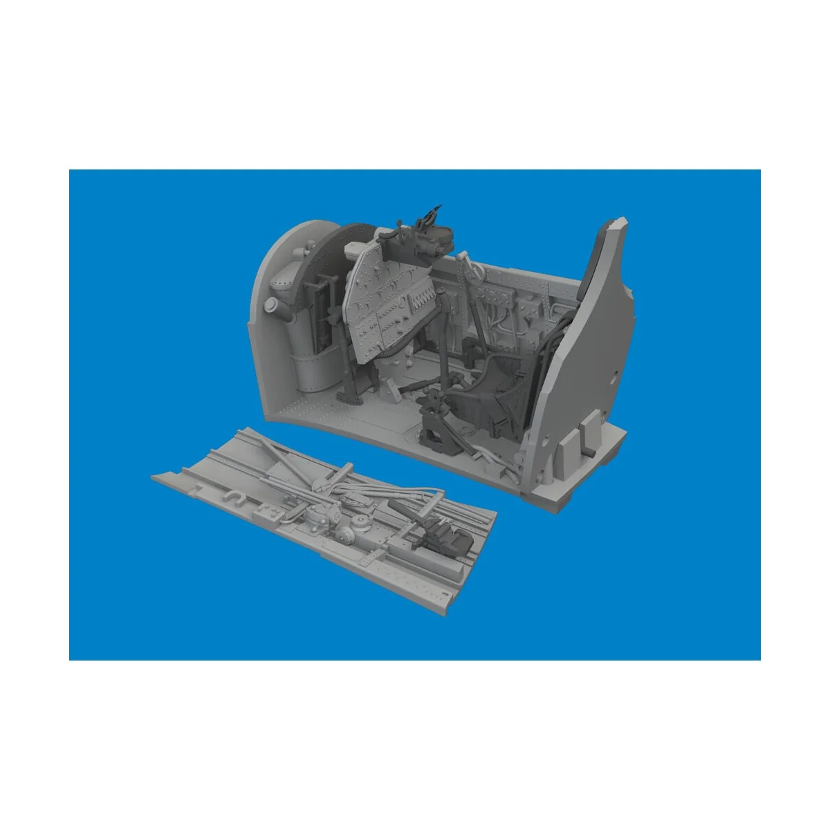 P-40E cockpit PRINT EDUARD, 1/48 - Eduard Accessories 6481096