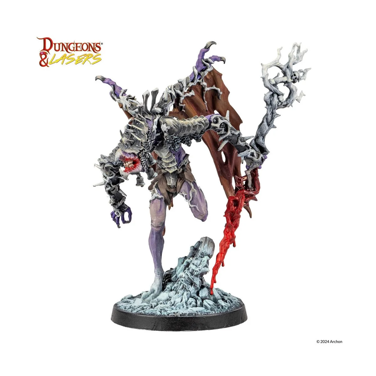 Dungeons & Lasers Miniatures: WARLORDS OF CHAOS - Archon Studio DNL...