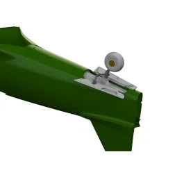 P-40E tail wheel bay PRINT EDUARD, 1/48 - Eduard Accessories 6481100