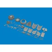 Fw 190A-6 engine & fuselage guns EDUARD, 1/48 - Eduard Accessories ...