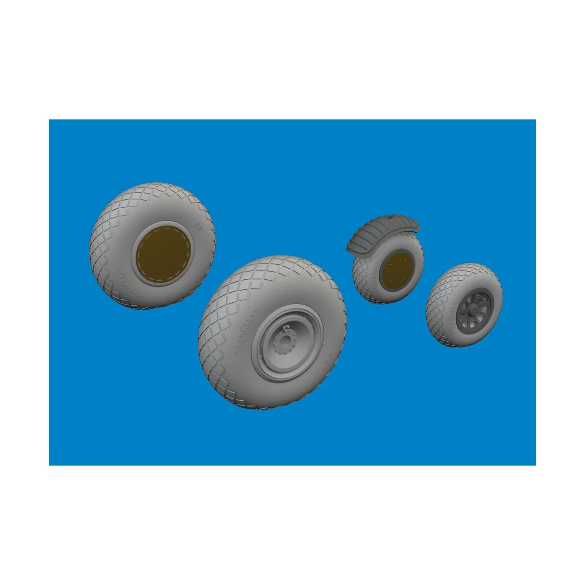 B-24D wheels HOBBY BOSS - Eduard Accessories 6481113