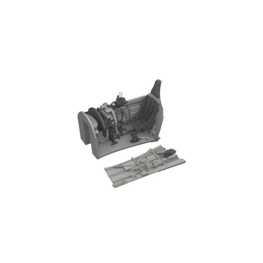P-40E cockpit w/ late seat PRINT EDUARD - Eduard Accessories 6481124