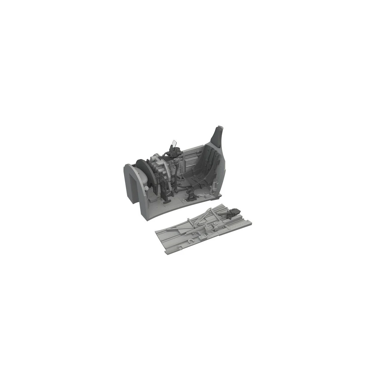 P-40E cockpit w/ late seat PRINT EDUARD, 1/48 - Eduard Accessories ...