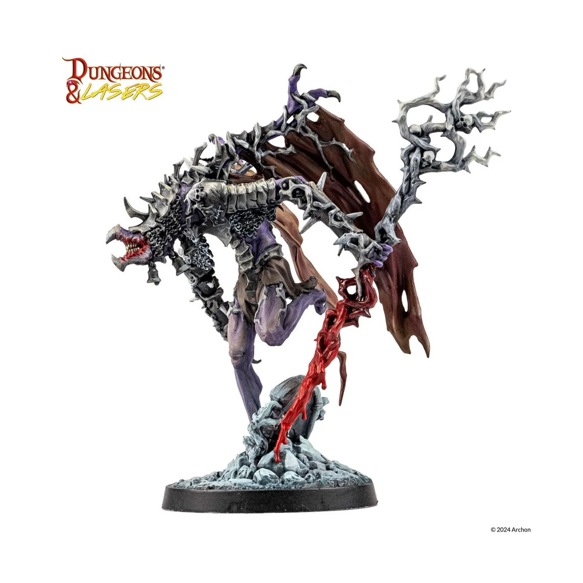 Dungeons & Lasers Miniatures: WARLORDS OF CHAOS - Archon Studio DNL...