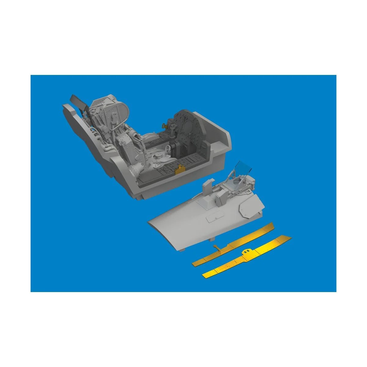 Jaguar GR.1 cockpit PRINT 1/48 for Airfix, 1/48 - Eduard Accessorie...