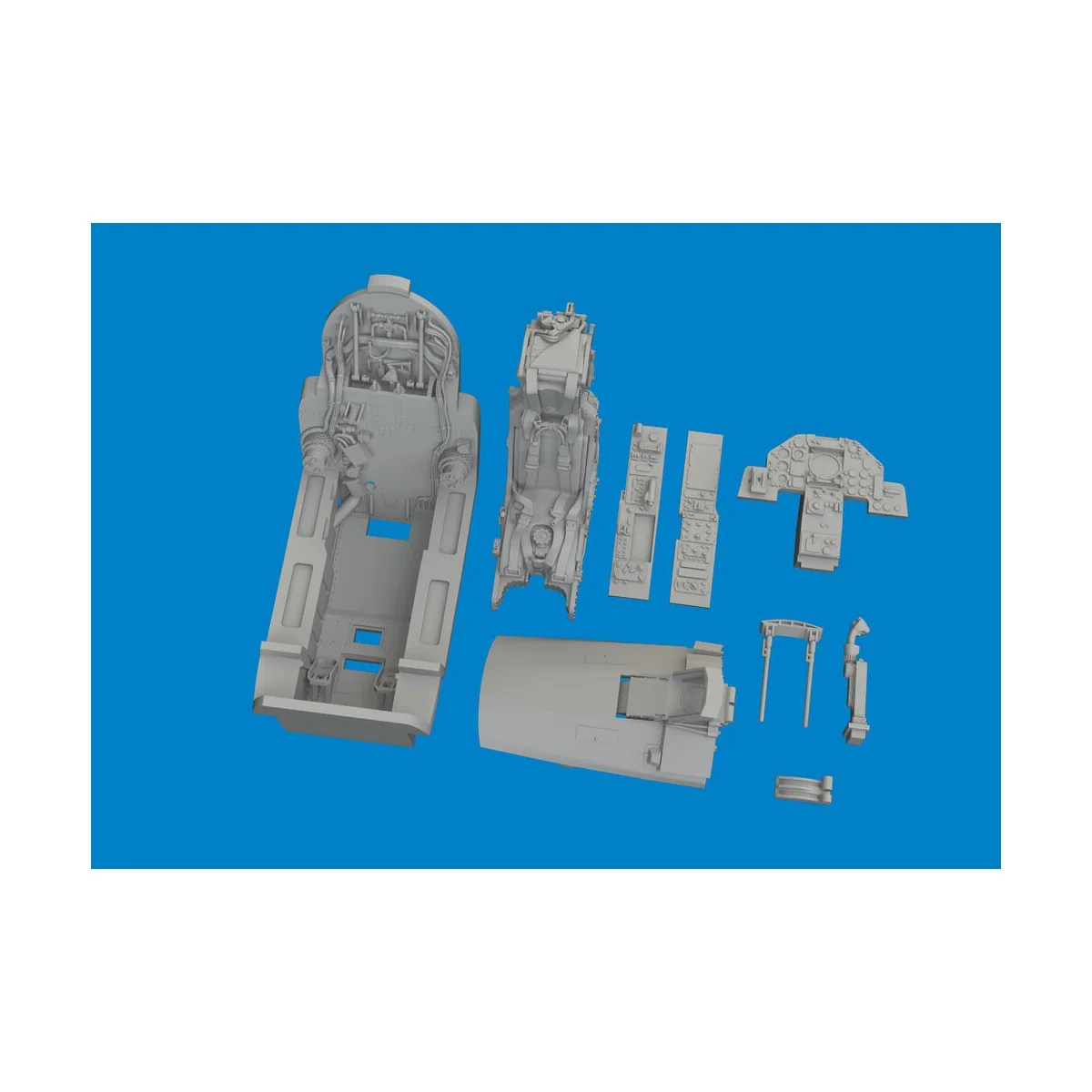 Jaguar GR.1A cockpit PRINT 1/48 for Airfix - Eduard Accessories 648...