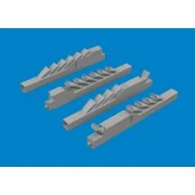 Ju 88A exhaust stacks PRINT 1/48 for Eduard / ICM, 1/48 - Eduard Ac... Ju 88A exhaust stacks PRINT 1/48 for Eduard / ICM, 1/48 - Eduard Ac...