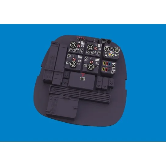 Ju 88A-4 radio section 1/48 for Eduard / ICM - Eduard Accessories 6...