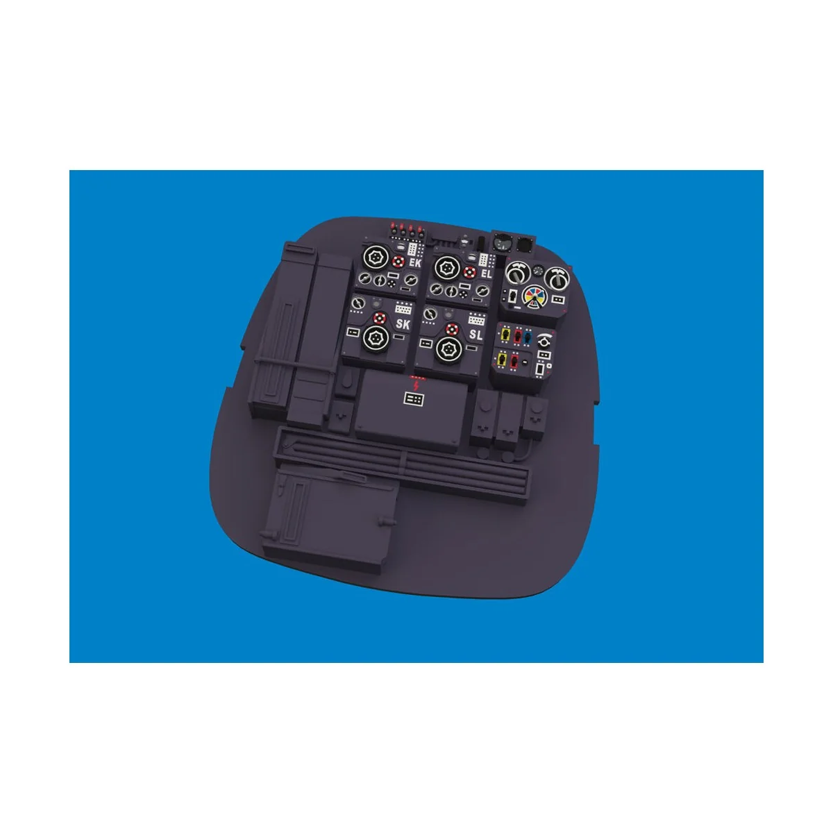 Ju 88A-4 radio section 1/48 for Eduard / ICM, 1/48 - Eduard Accesso...