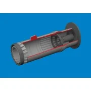 MiG-21F exhaust nozzle PRINT for Eduard, 1/48 - Eduard Accessories ... MiG-21F exhaust nozzle PRINT for Eduard, 1/48 - Eduard Accessories ...