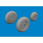 MiG-21F wheels for Eduard - Eduard Accessories 6481151