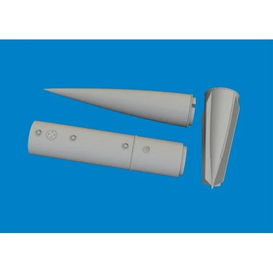 MiG-21F PTB-490 fuel tank PRINT for Eduard - Eduard Accessories 648...