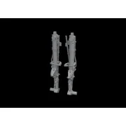 P-47D undercarriage legs PRINT for Miniart, 1/48 - Eduard Accessori... P-47D undercarriage legs PRINT for Miniart, 1/48 - Eduard Accessori...