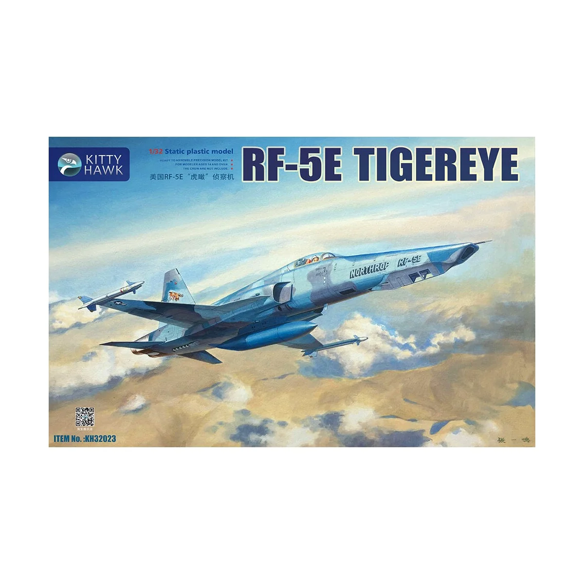 RF-5E Tiger eye, 1/32 - Kitty Hawk KH32023 RF-5E Tiger eye, 1/32 - Kitty Hawk KH32023