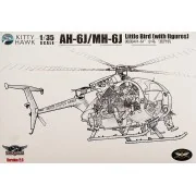 AH-6J/MH-6J Little Bird (with figures) - Kitty Hawk KH50004