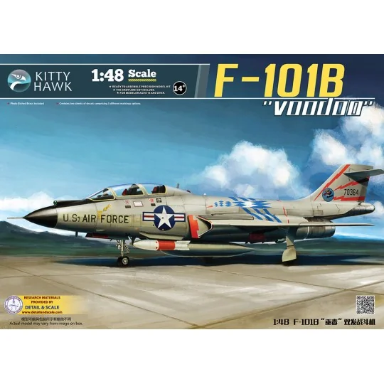 F-101B/RF-101B  Voodoo - Kitty Hawk KH80114