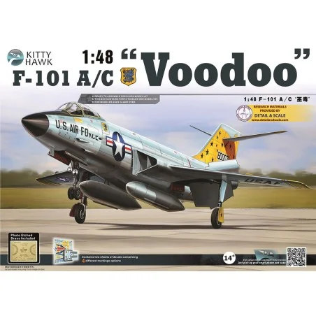 F-101 A/C Voodoo, 1/48 - Kitty Hawk KH80115