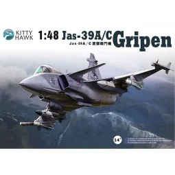 Jas-39A/C Gripen, 1/48 - Kitty Hawk KH80117