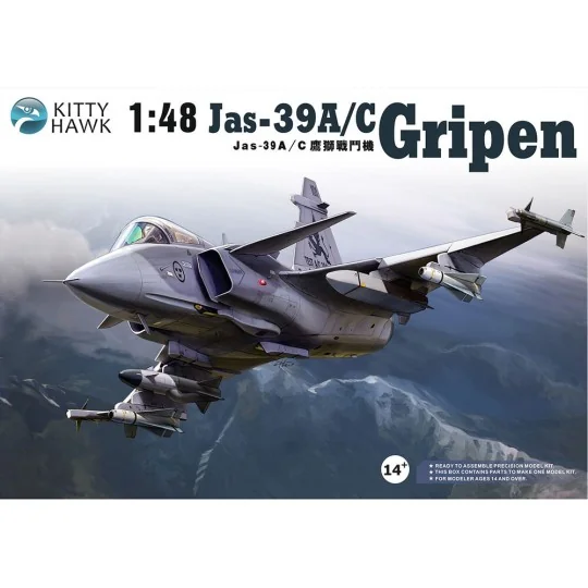 Jas-39A/C Gripen - Kitty Hawk KH80117