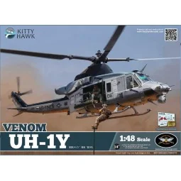 UH-1Y Venom, 1/48 - Kitty Hawk KH80124