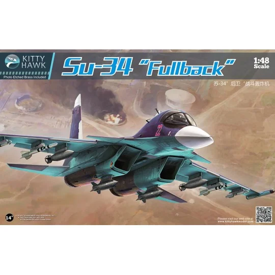 Su-34, 1/48 - Kitty Hawk KH80141 Su-34, 1/48 - Kitty Hawk KH80141