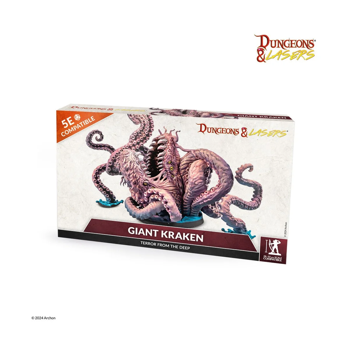 Dungeons & Lasers Miniatures: GIANT KRAKEN - Archon Studio DNL0097