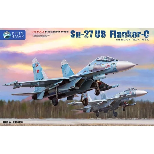 Su-27UB Flanker-C - Kitty Hawk KH80168