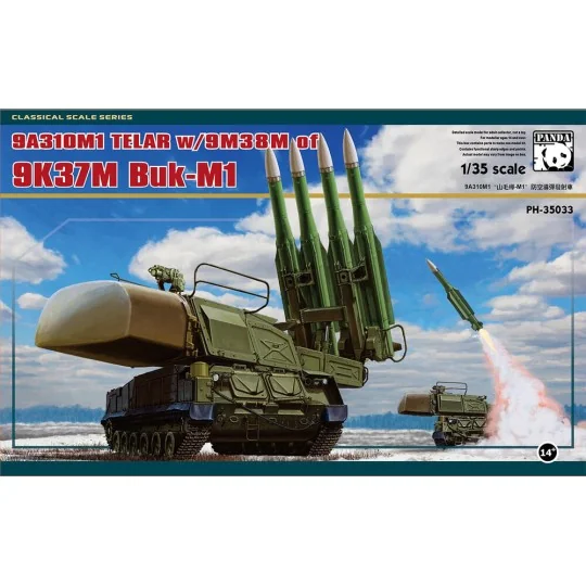 9A310M1 TELAR w/9M38M of 9K37M Buk-M1 - Panda Hobby PH35033