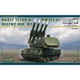 9A317 TELAR w/9M317 of 9K37M2 Buk-M2, 1/35 - Panda Hobby PH35034