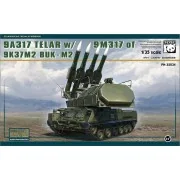 9A317 TELAR w/9M317 of 9K37M2 Buk-M2, 1/35 - Panda Hobby PH35034
