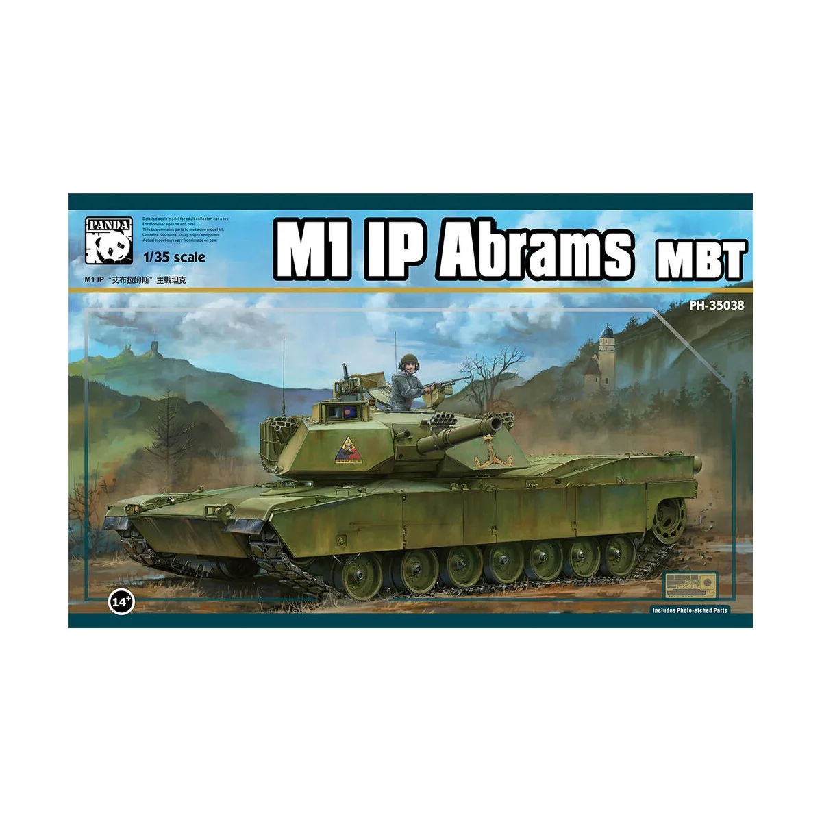 M1 IP Abrams MBT, 1/35 - Panda Hobby PH35038
