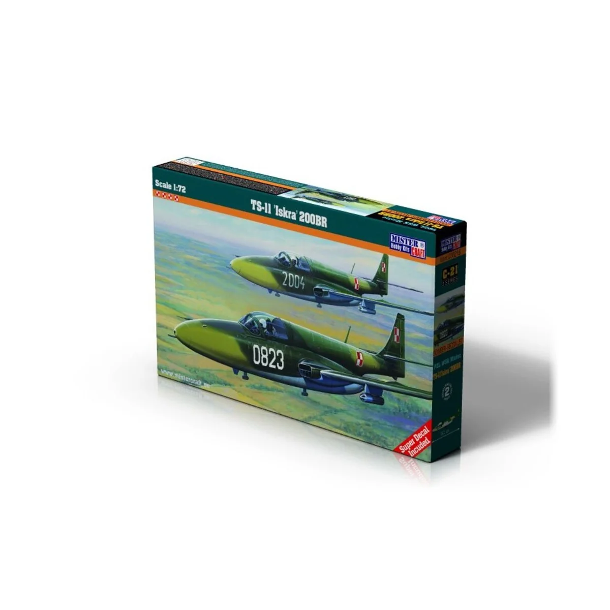 TS-11 Iskra 200BR, 1/72 - Mistercraft C-21 TS-11 Iskra 200BR, 1/72 - Mistercraft C-21