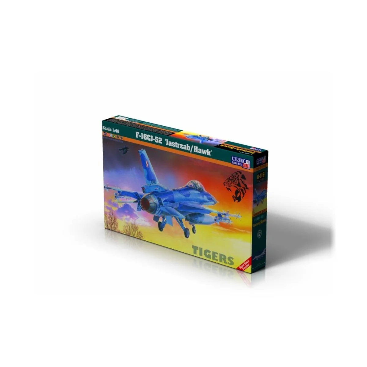 F-16C BLOCK 52 + JASTRZAB HAWK - Mistercraft G-116