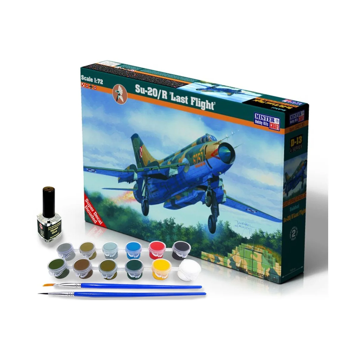 Su-20RLast Flight START SET, 1/72 - Mistercraft SD-13