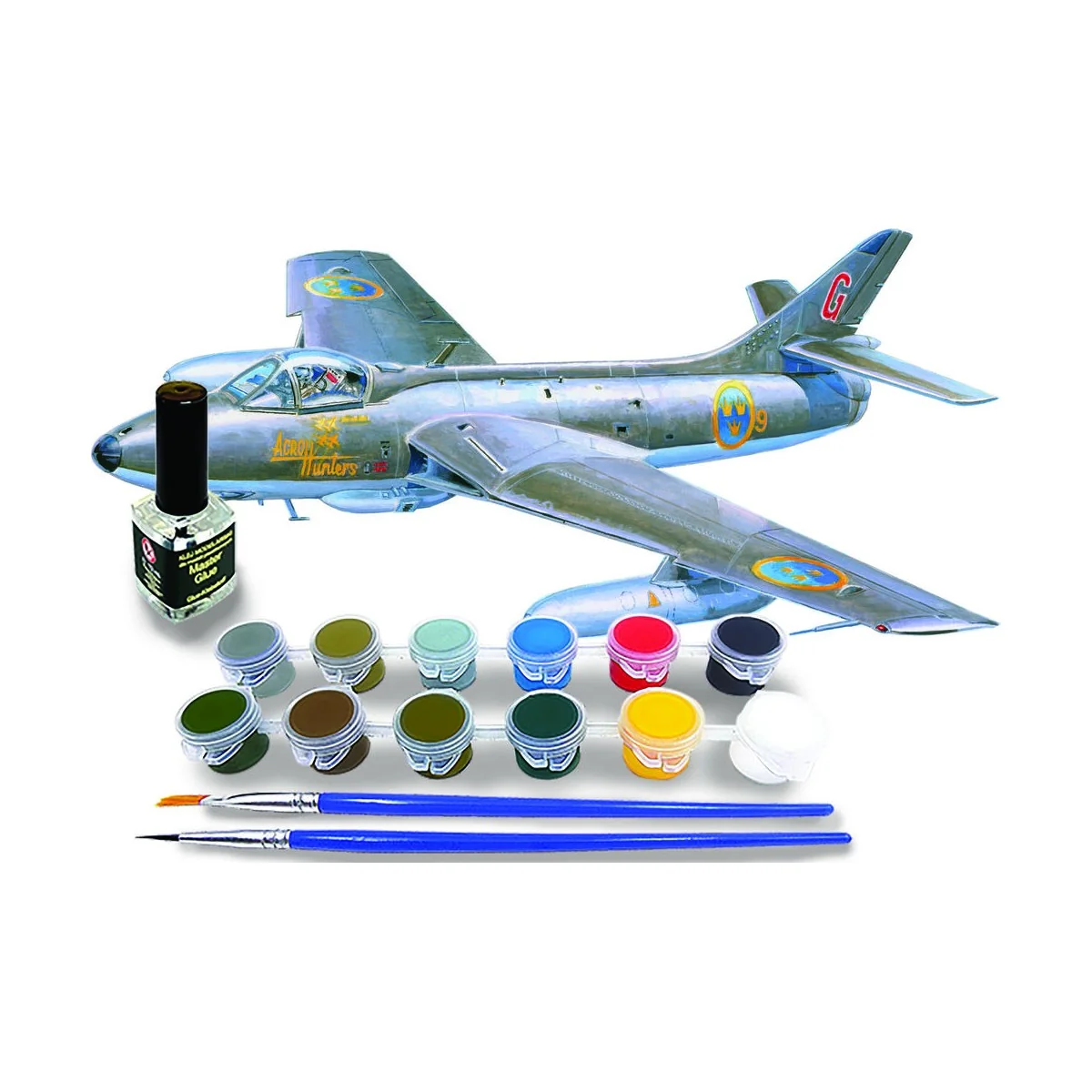 J-34 ACRO HUNTER START SET, 1/72 - Mistercraft SD-75 J-34 ACRO HUNTER START SET, 1/72 - Mistercraft SD-75