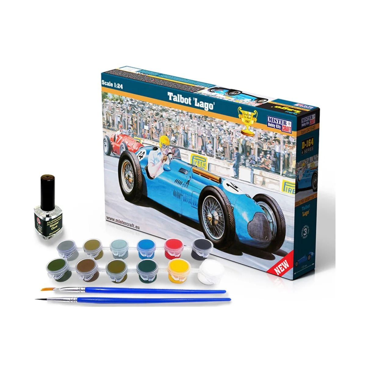 Talbot Lago START SET, 1/24 - Mistercraft SD-164