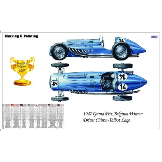Talbot Lago START SET, 1/24 - Mistercraft SD-164
