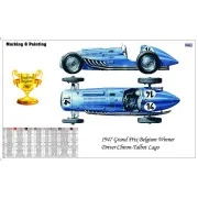 Talbot Lago START SET, 1/24 - Mistercraft SD-164