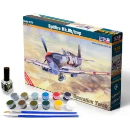 Spitfire Mk. Vb/ trop START SET, 1/72 - Mistercraft SD-192