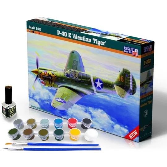P-40E Aleutian Tiger START SET - Mistercraft SD-202