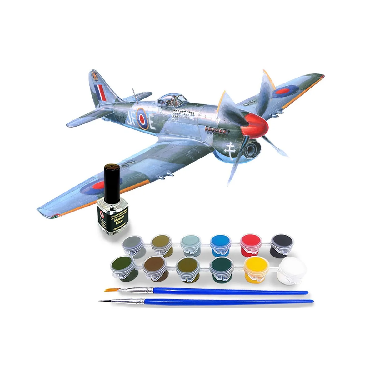 Hawker Tempest Mk.V START SET, 1/72 - Mistercraft SD-213 Hawker Tempest Mk.V START SET, 1/72 - Mistercraft SD-213
