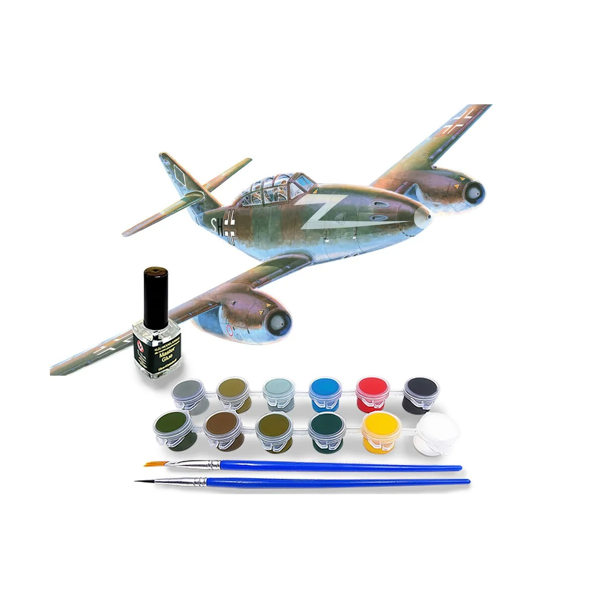 Me-262B-1a „Doppelsitzsiger” START SET, 1/72 - Mistercraft SD-215 Me-262B-1a „Doppelsitzsiger” START SET, 1/72 - Mistercraft SD-215