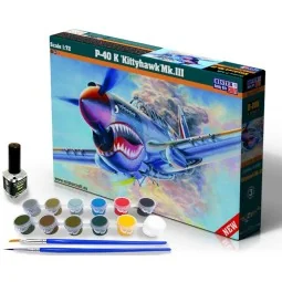 P-40 K Kittyhawk Mk.III START SET - Mistercraft SD-220