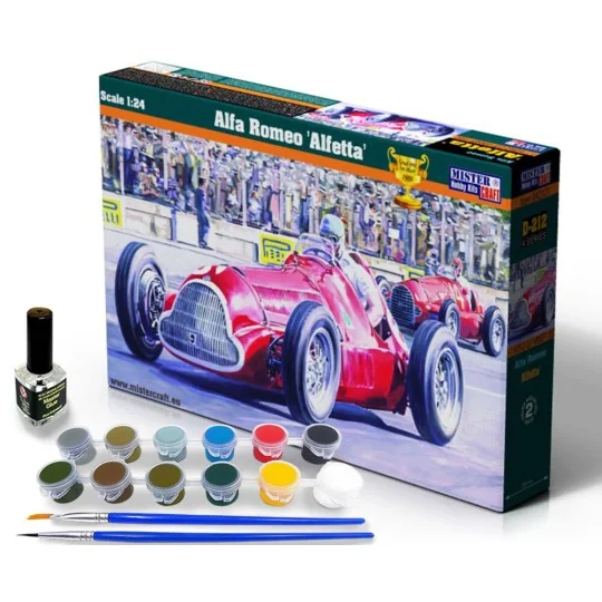 Alfa Romeo Alfetta START SET, 1/24 - Mistercraft SD-222