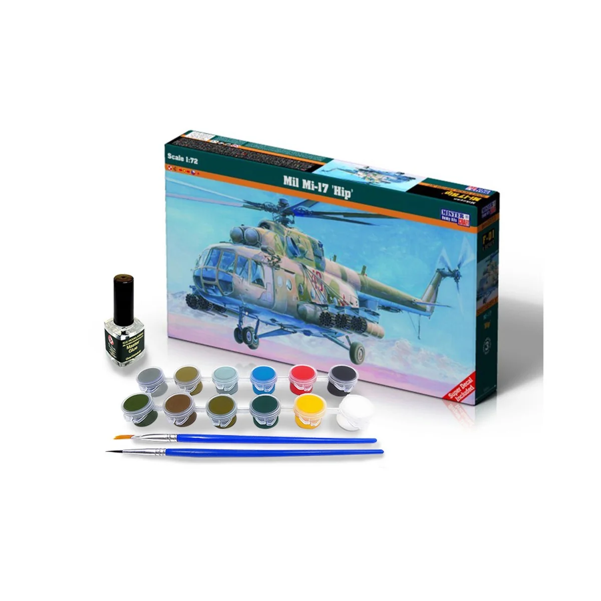 Mil Mi-17 Hip START SET, 1/72 - Mistercraft SF-01