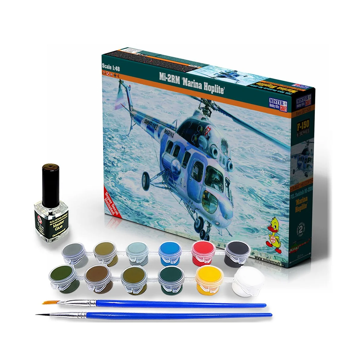 Mi-2RM Marina Hoplite START SET, 1/48 - Mistercraft SF-150