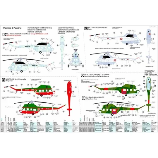 Mi-2RM Marina Hoplite START SET - Mistercraft SF-150