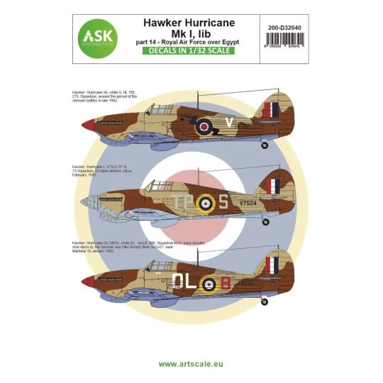 Hawker Hurricane Mk.I, IIb part 14 - Royal Air Force over Egypt - A...